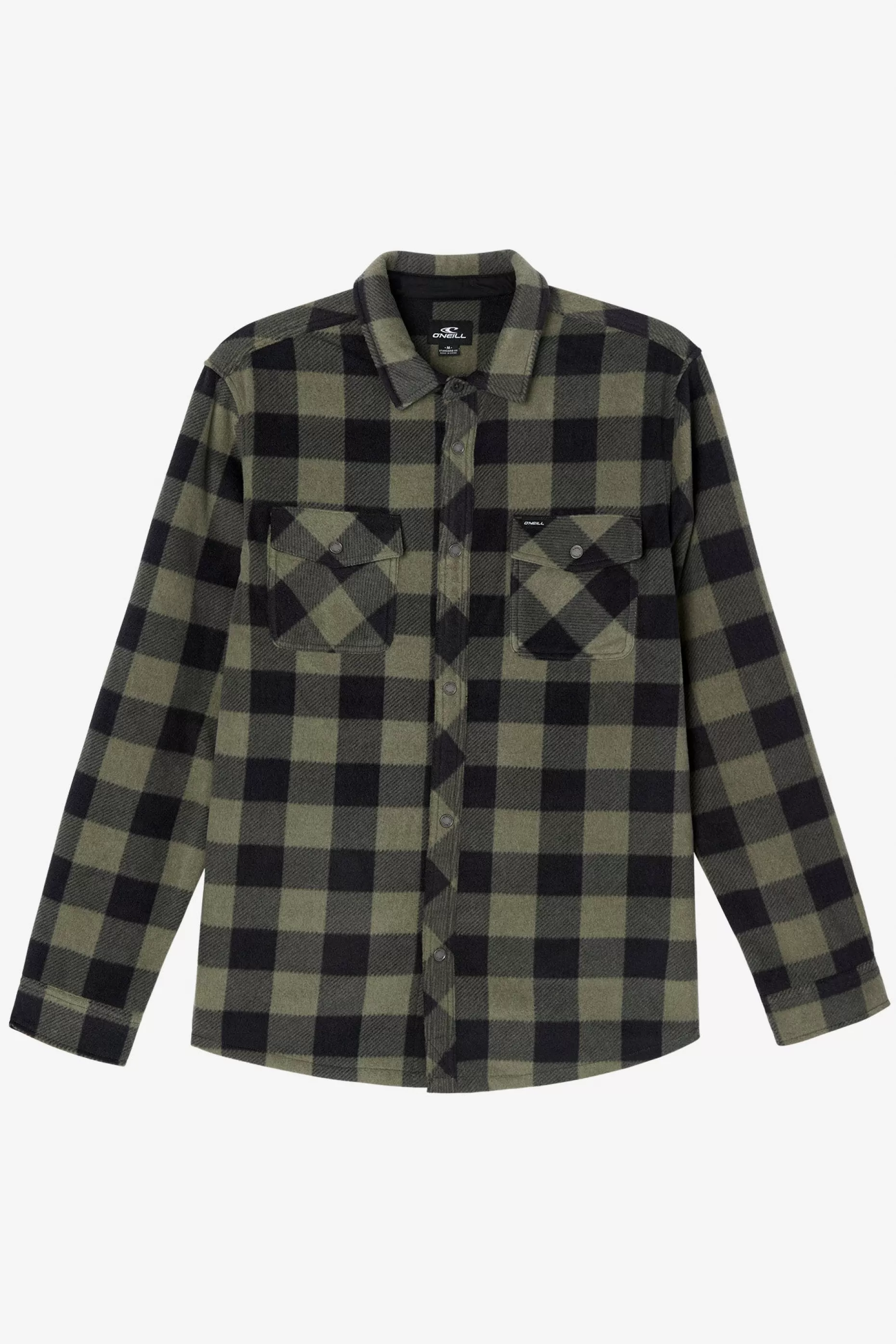 O’Neill BOY'S GLACIER PLAID SUPERFLEECE SHIRT^Kids/BOY Tops