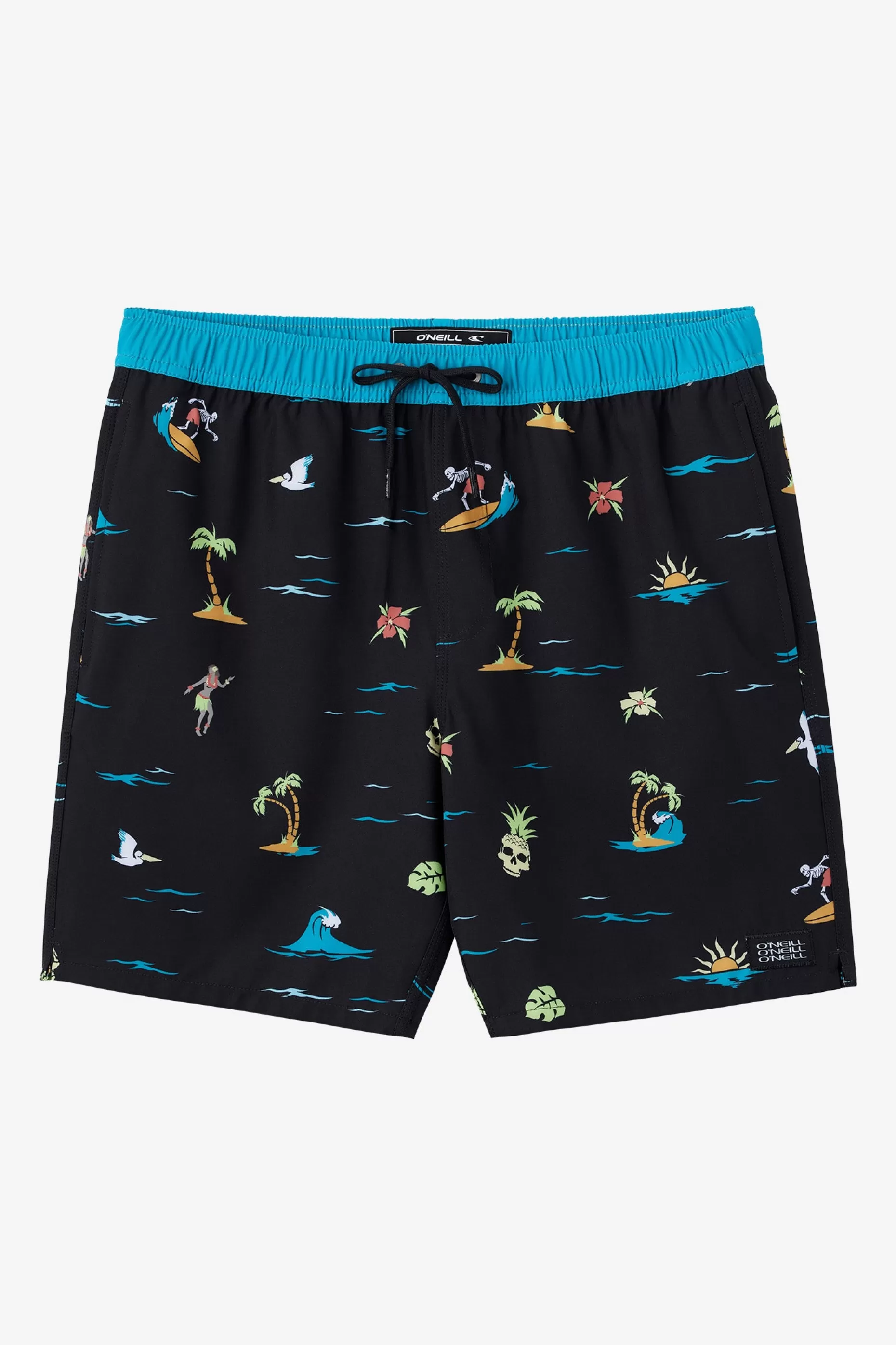 O’Neill BOY'S HERMOSA ELASTIC WAIST 16" SWIM TRUNKS^Kids/BOY Boardshorts