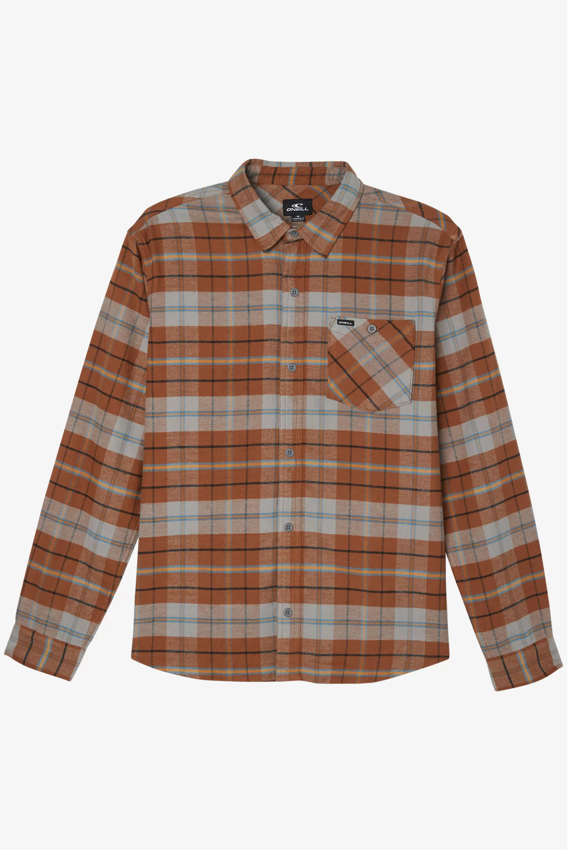 O’Neill BOY'S REDMOND PLAID STRETCH FLANNEL^Kids/BOY Tops