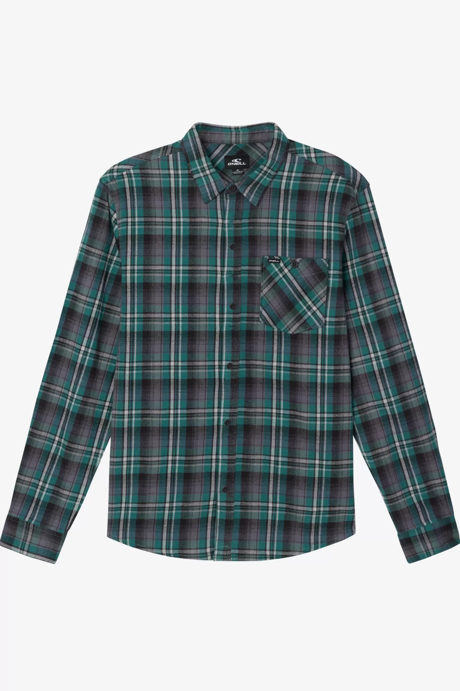 O’Neill BOY'S REDMOND PLAID STRETCH FLANNEL SHIRT^Kids/BOY Tops