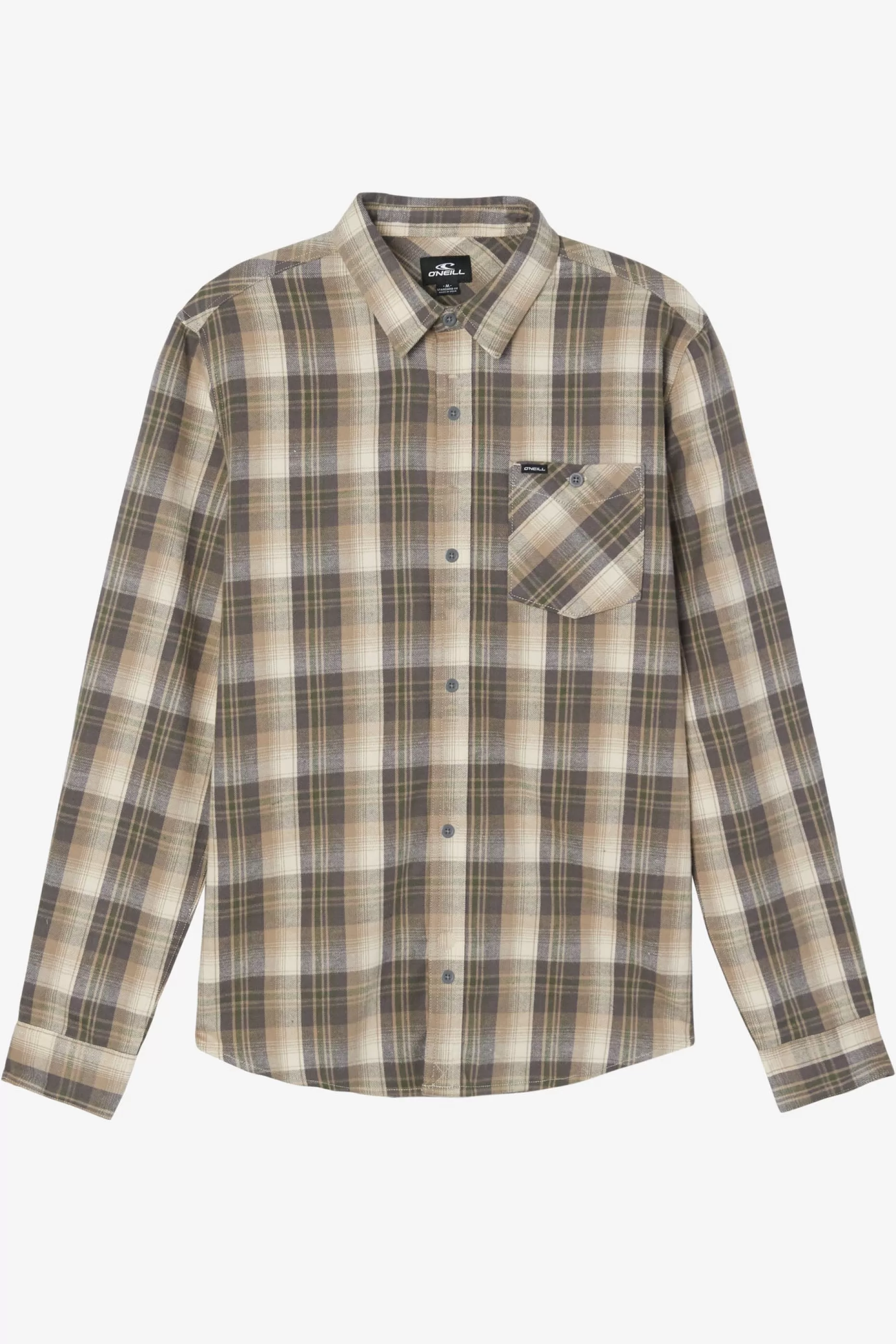 O’Neill BOY'S REDMOND PLAID STRETCH FLANNEL SHIRT^Kids/BOY Tops