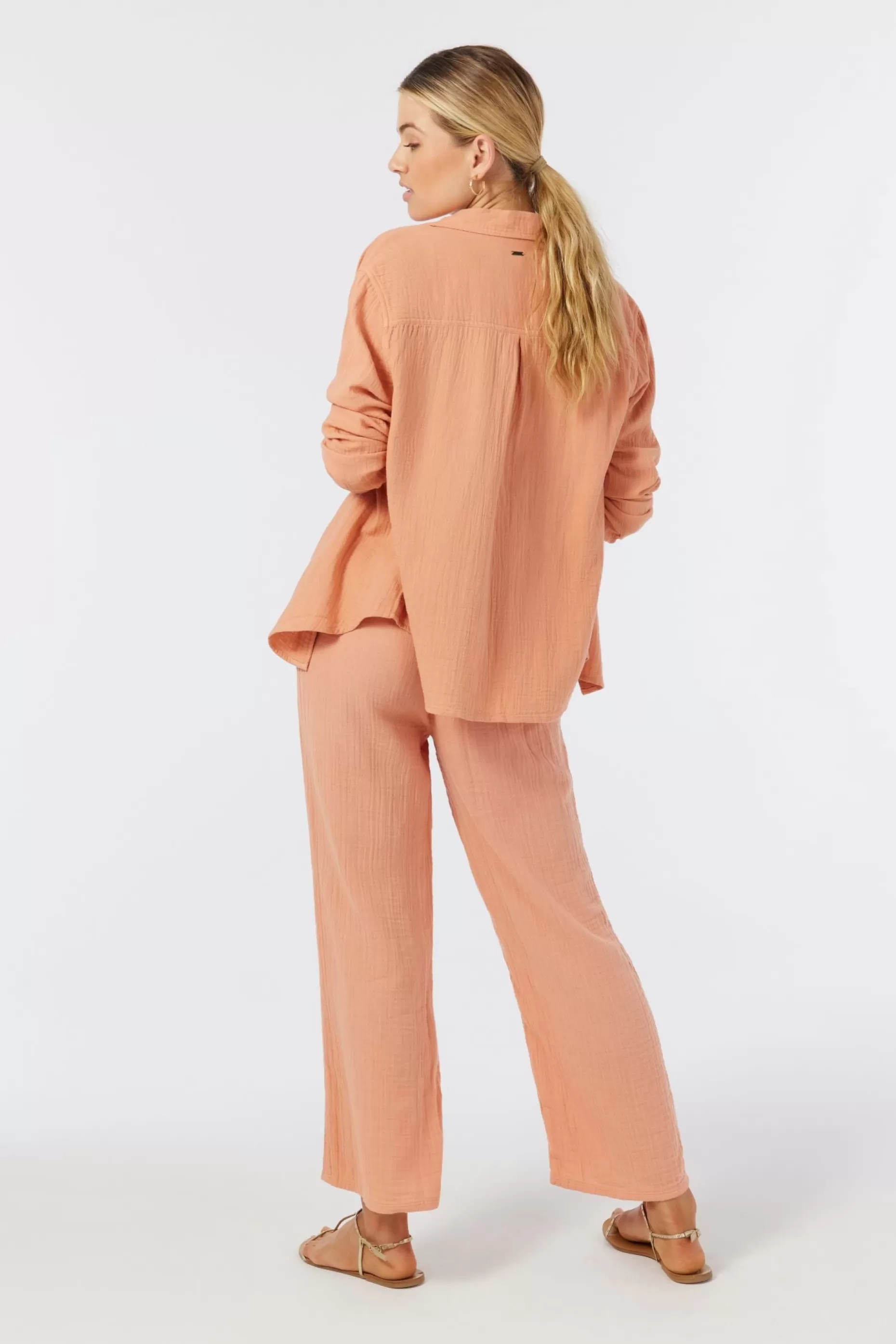 O’Neill BRENDA CRINKLE DOUBLE GAUZE BEACH PANTS^Women Cover-Ups | Bottoms