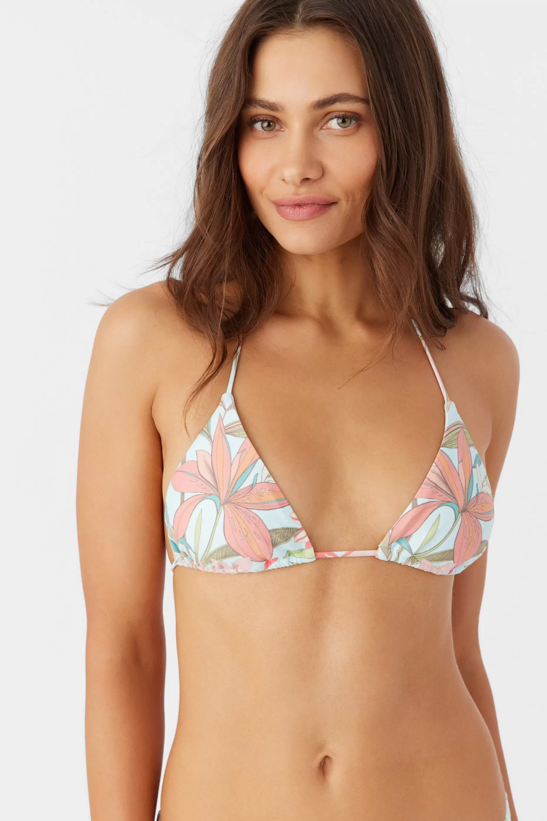 O’Neill DALIA FLORAL VENICE TRIANGLE TOP^Women Halter | Bikini Tops