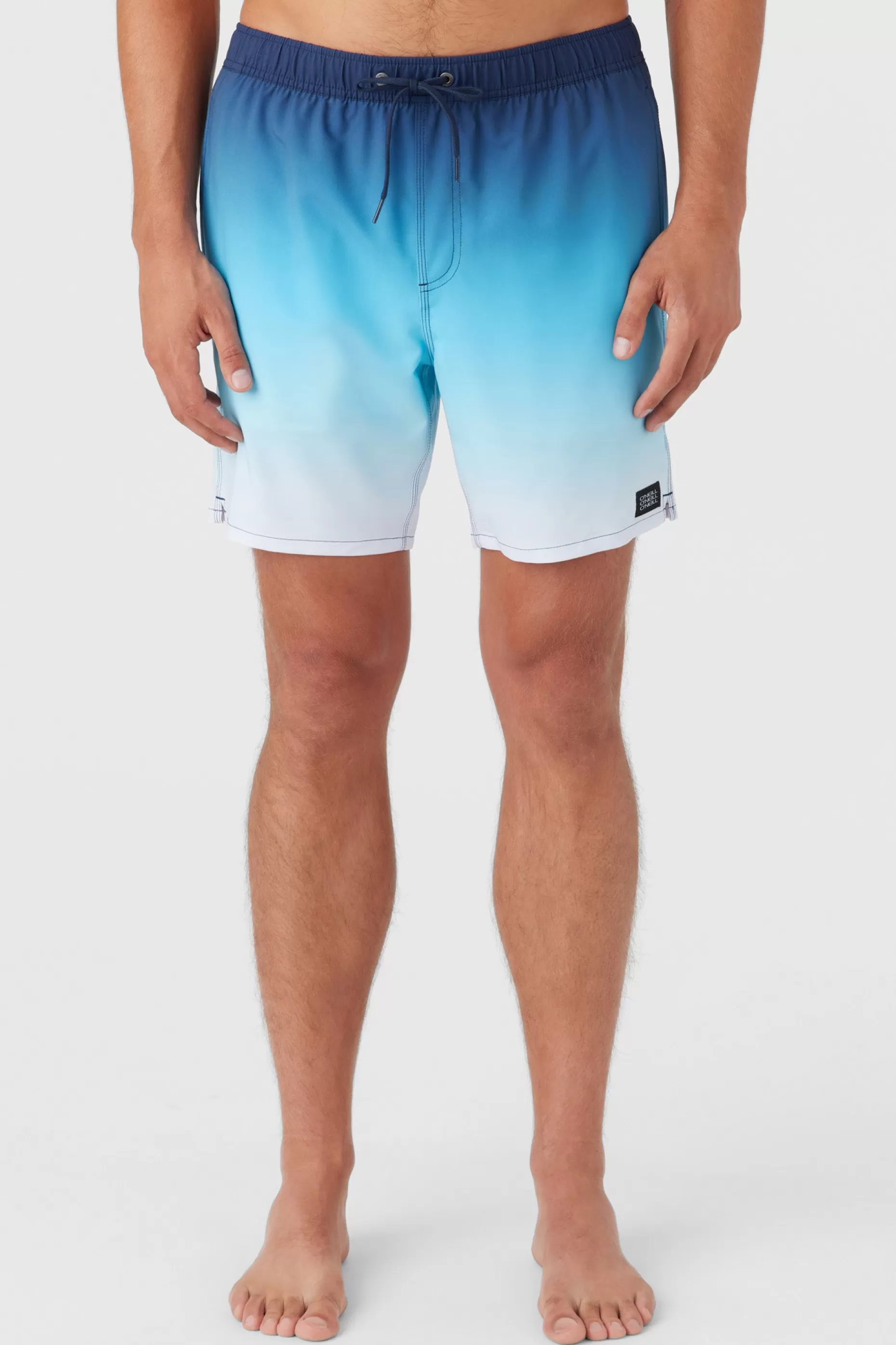 O’Neill DIVERGENT ELASTIC WAIST LINED 17" SWIM TRUNKS^ Side Pockets | Swim Trunks