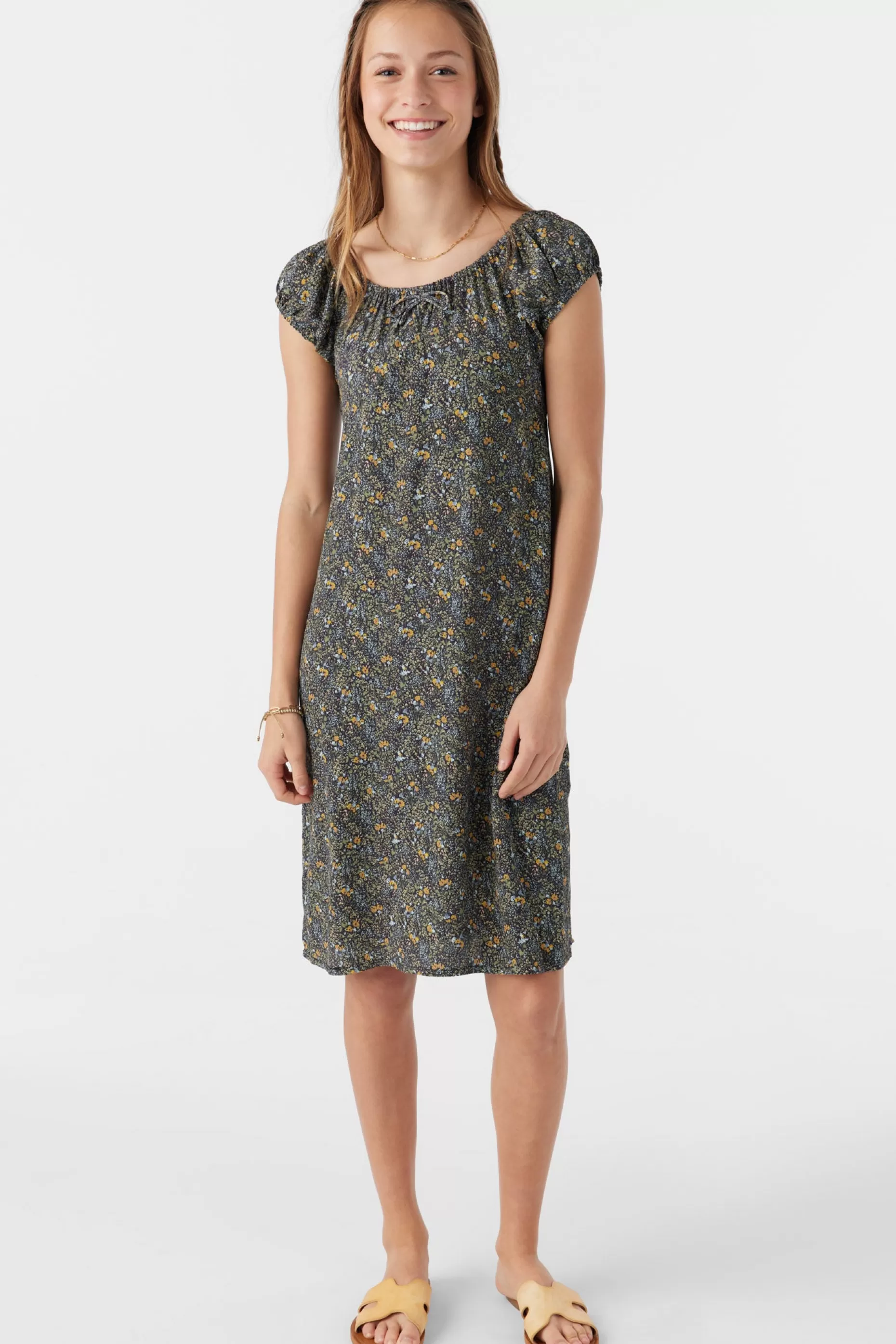 O’Neill GIRL'S GEMMIE AVA DITSY MIDI DRESS^Kids Dresses