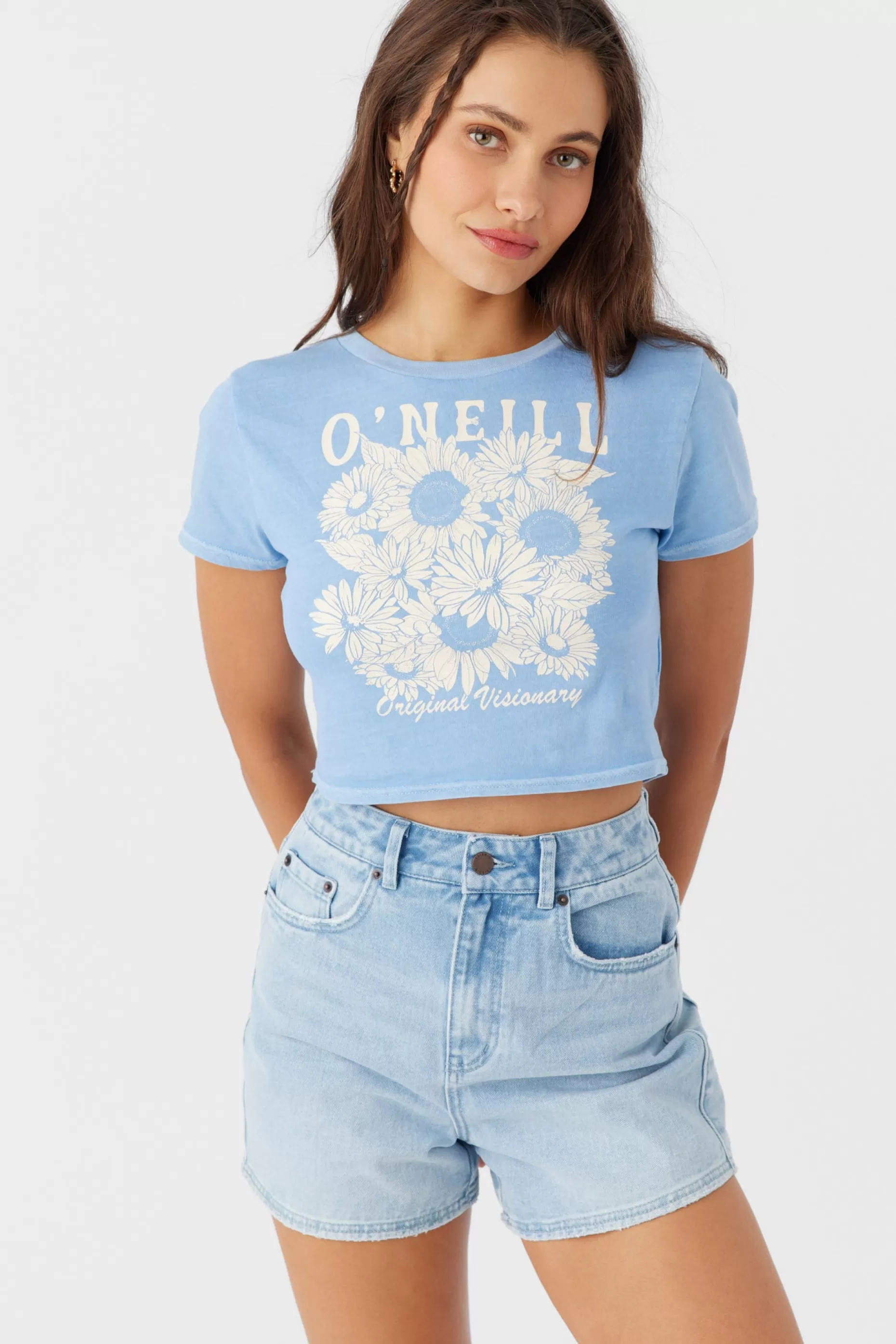 O’Neill HERITAGE DAISY TEE^Women Graphic Tees & Tanks