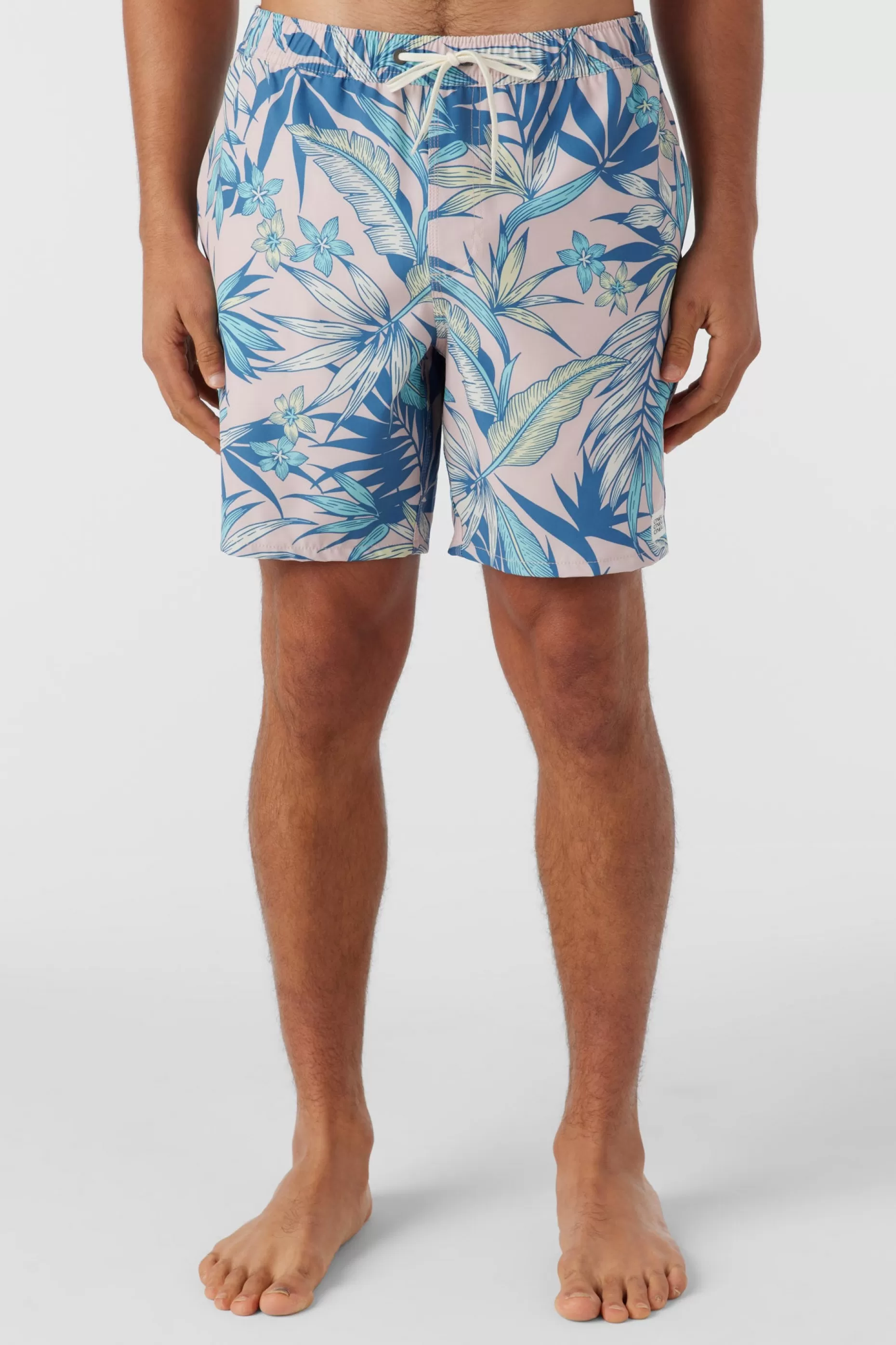 O’Neill HERMOSA ELASTIC WAIST 17" SWIM TRUNKS^ Side Pockets