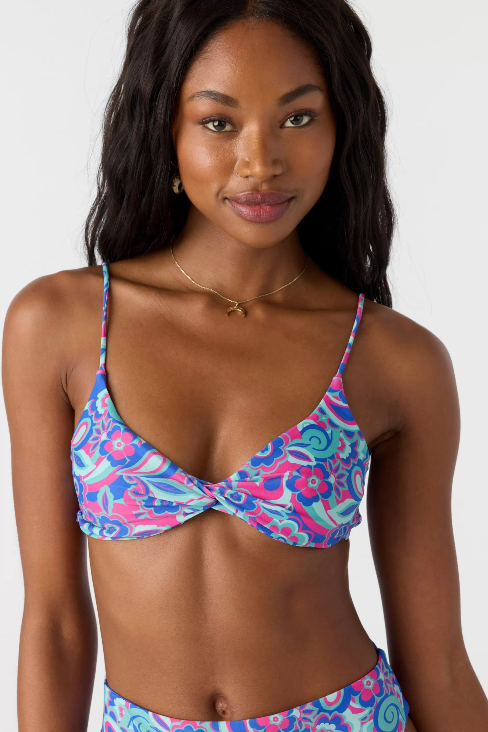 O’Neill HOT SPELL MALIBU TWIST BRALETTE TOP^Women D/Dd Cup | Bralette