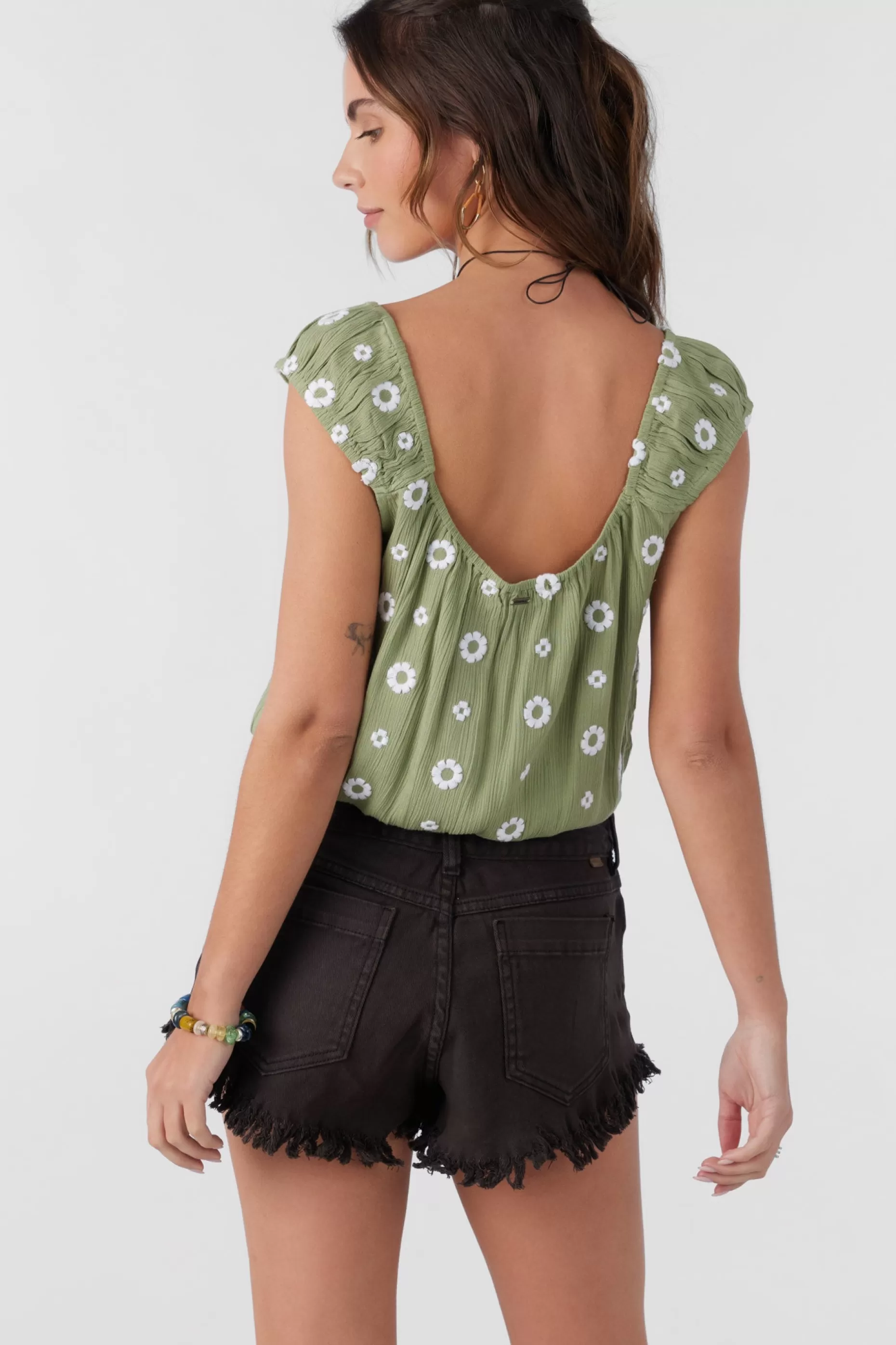 O’Neill HUGHES EMBROIDERED GEO TOP^Women Tops