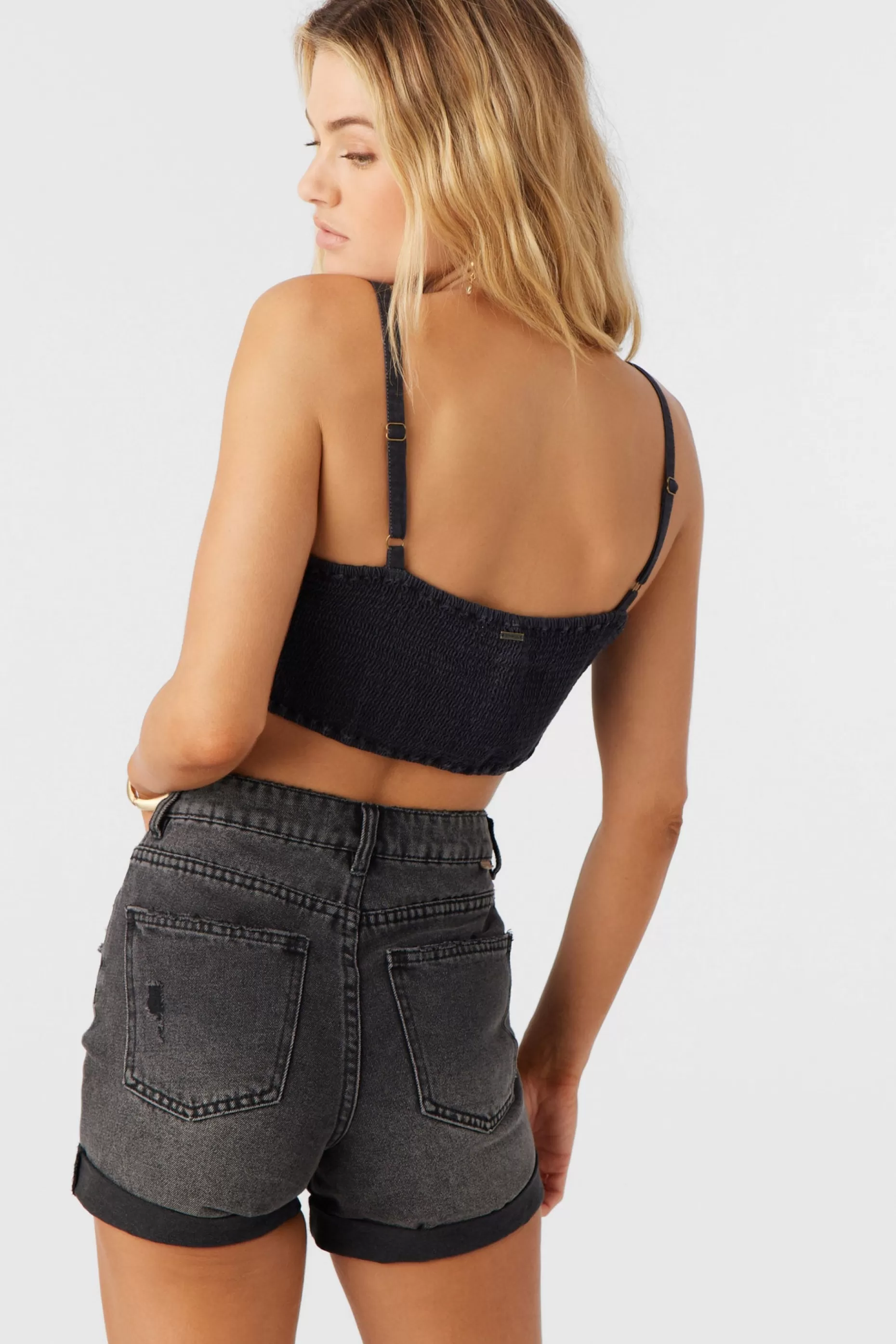 O’Neill LEA TIE-FRONT CROP TOP^Women Tops