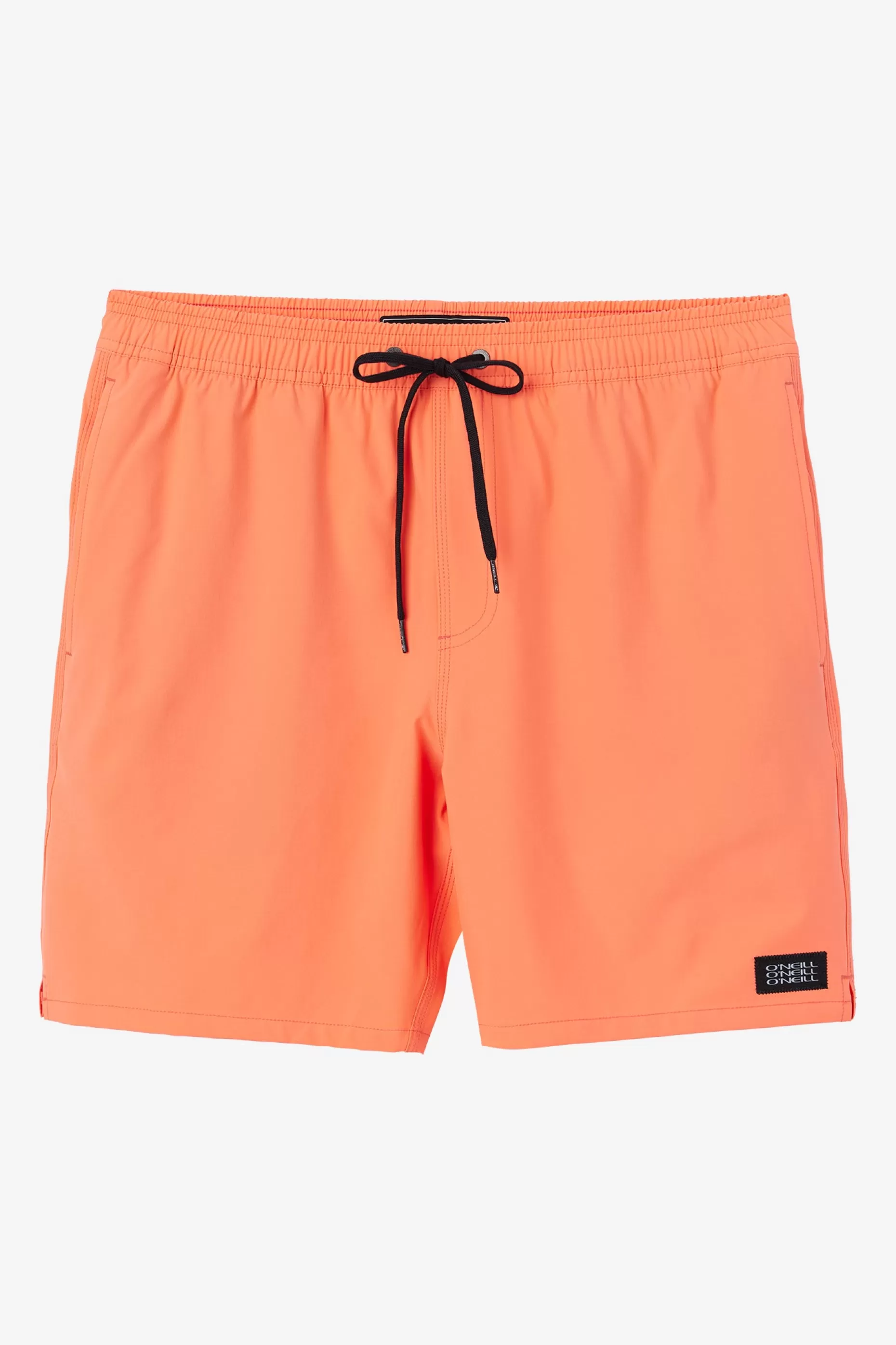 O’Neill LENNOX HERMOSA SOLID ELASTIC WAIST 17" SWIM TRUNKS^ Side Pockets | Swim Trunks