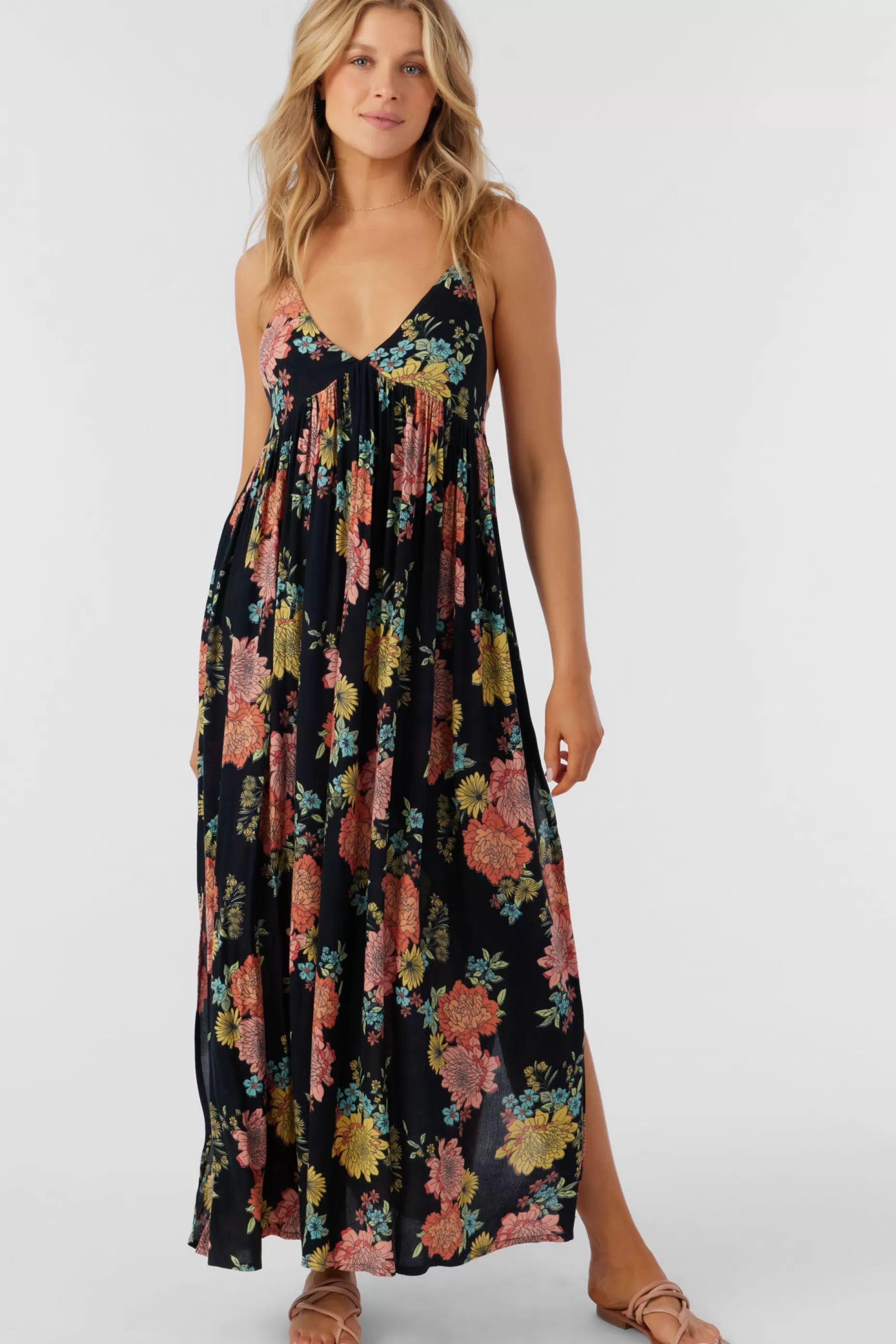 O’Neill MEL MAXI KALI FLORAL SWIM COVER-UP DRESS^Women Cover-Ups | Dresses