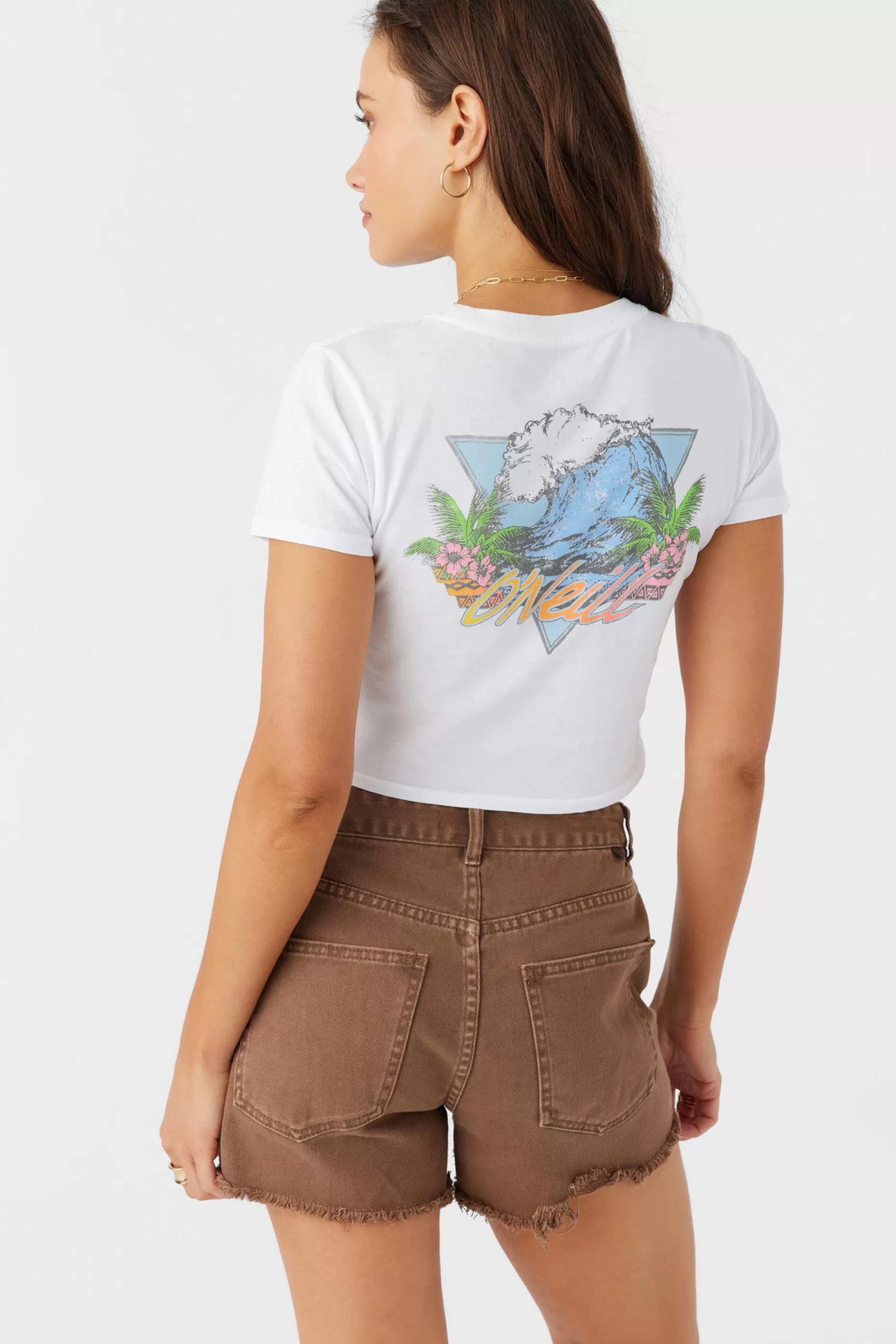 O’Neill RETRO HAWAII TEE^Women Graphic Tees & Tanks