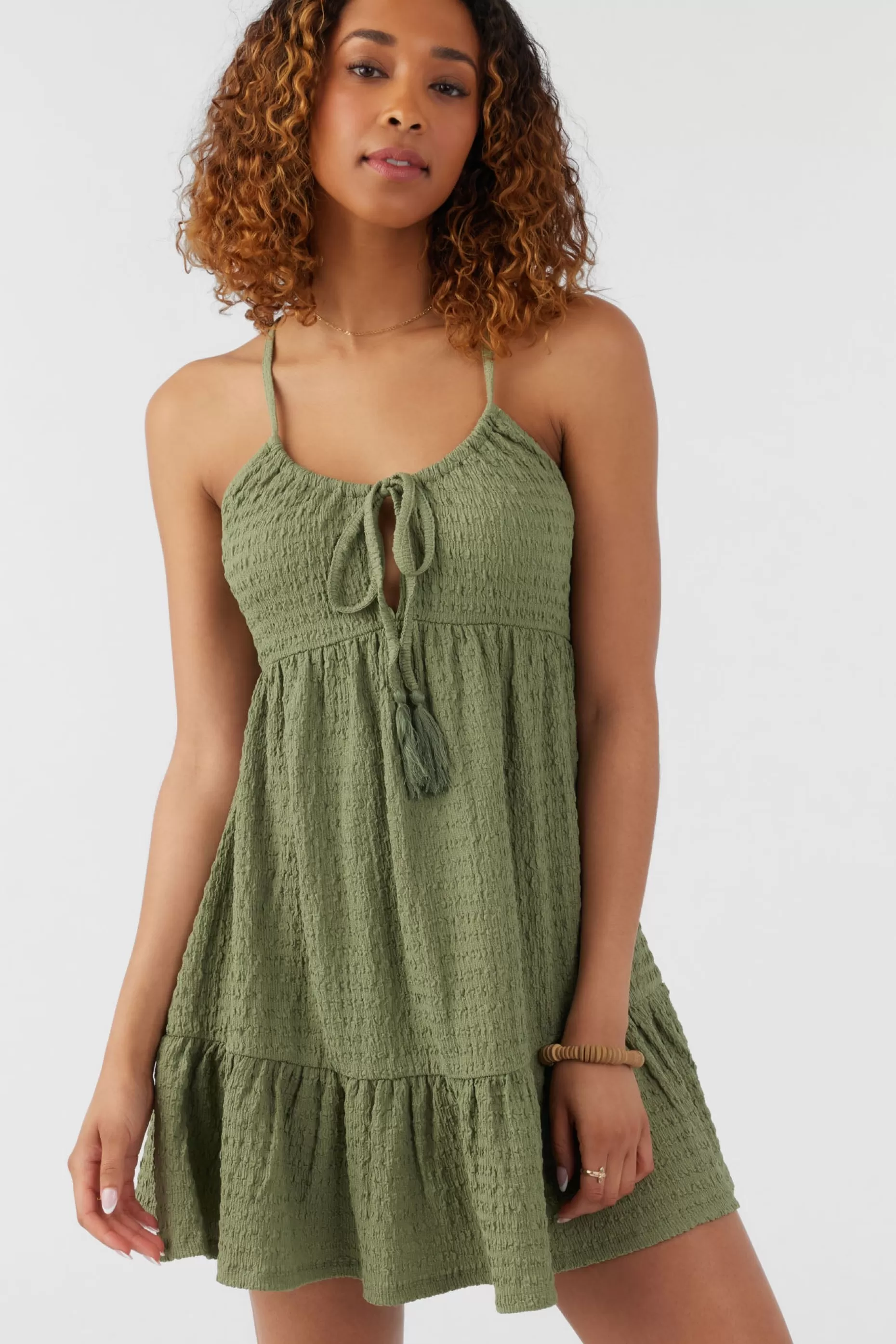 O’Neill SAIGE TEXTURED KNIT SHORT DRESS^Women Dresses