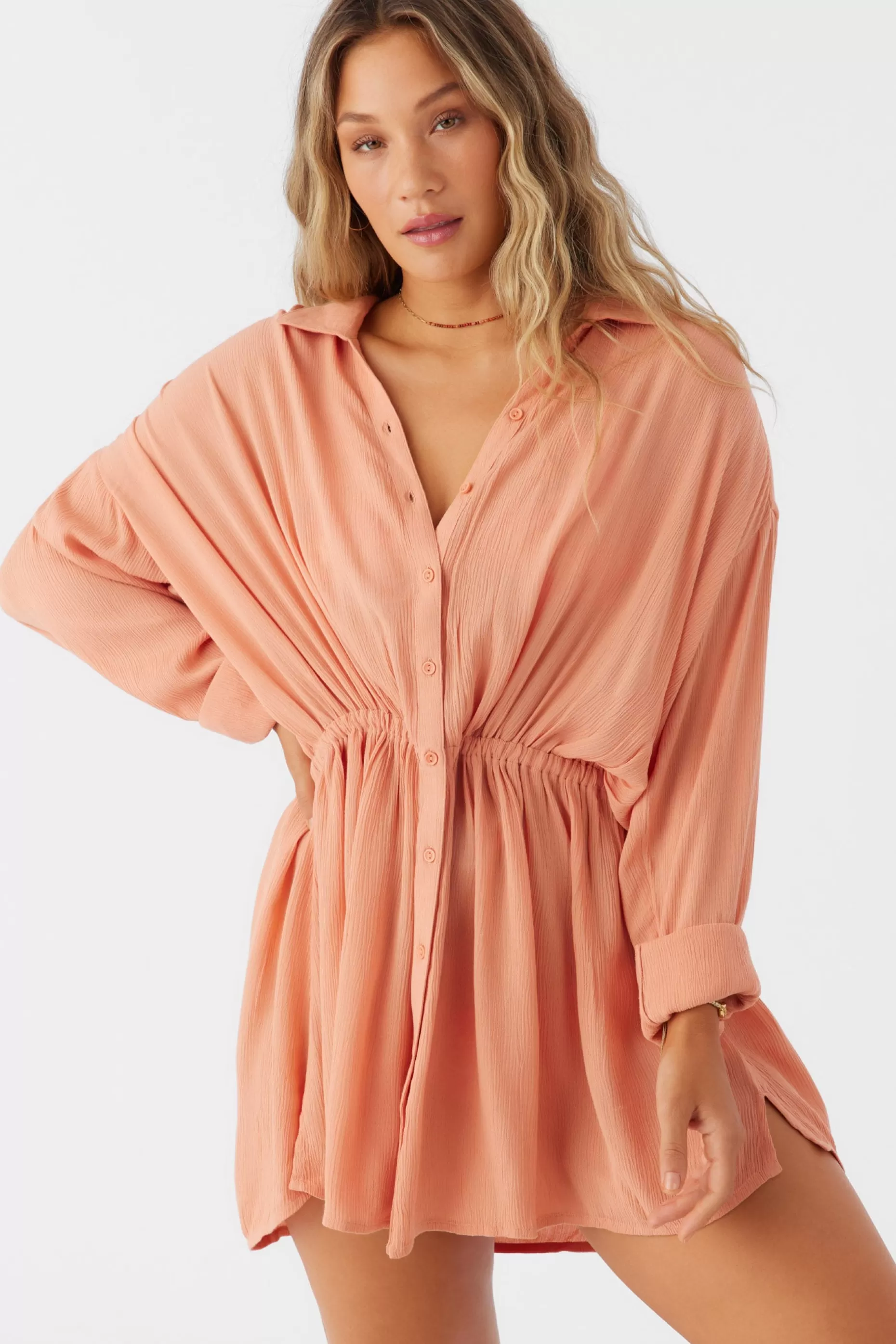 O’Neill SALTWATER SOLIDS CAMI SWIM COVER-UP^Women Cover-Ups