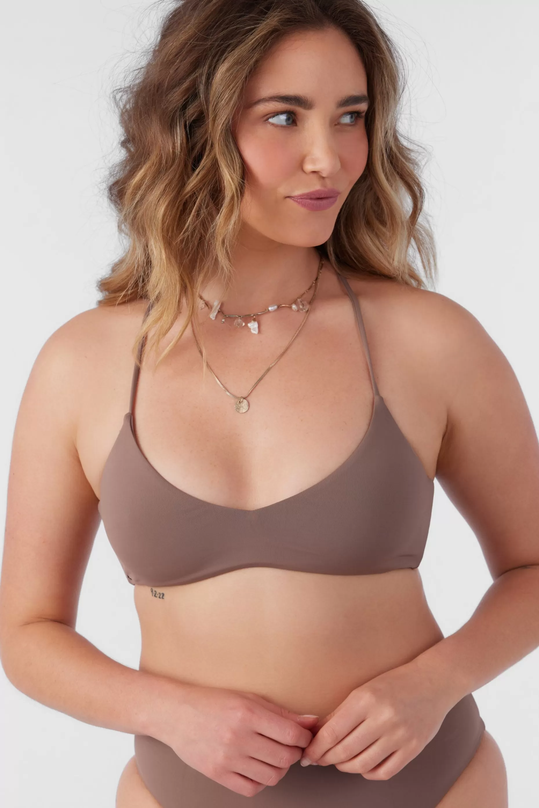 O’Neill SALTWATER SOLIDS HUNTINGTON BRALETTE TOP^Women Bralette | Bikini Tops