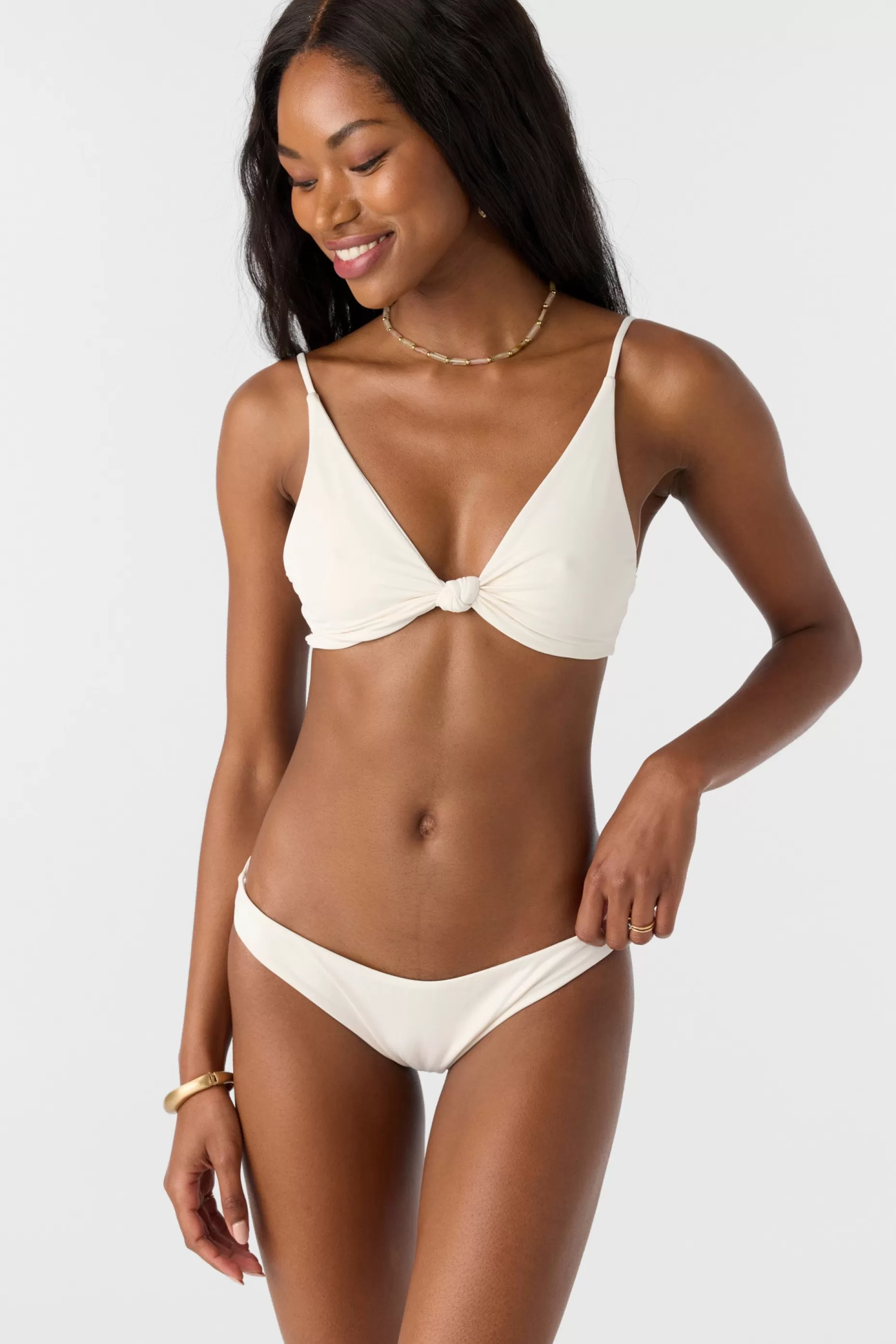 O’Neill SALTWATER SOLIDS PISMO TALL TRI BRALETTE TOP^Women D/Dd Cup | Triangle