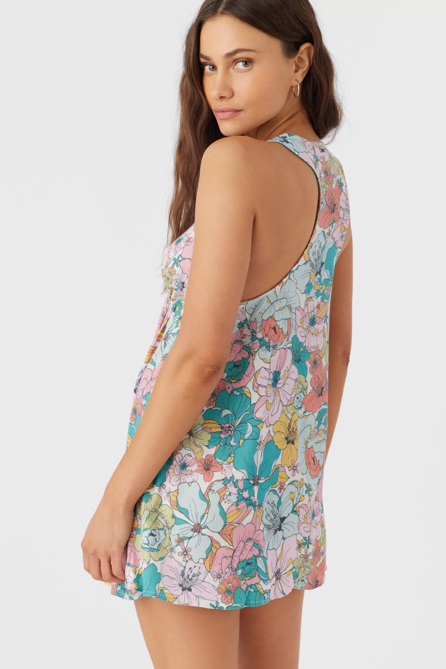 O’Neill SARAH JANIS FLORAL COVER-UP TUNIC^Women Cover-Ups