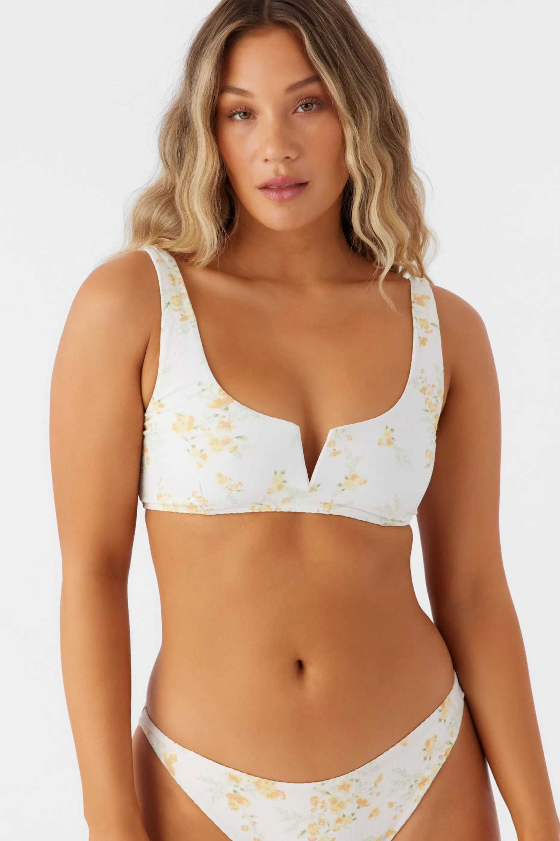 O’Neill TATIANNA FLORAL POPOYO V-WIRE BRALETTE TOP^Women D/Dd Cup | Bralette