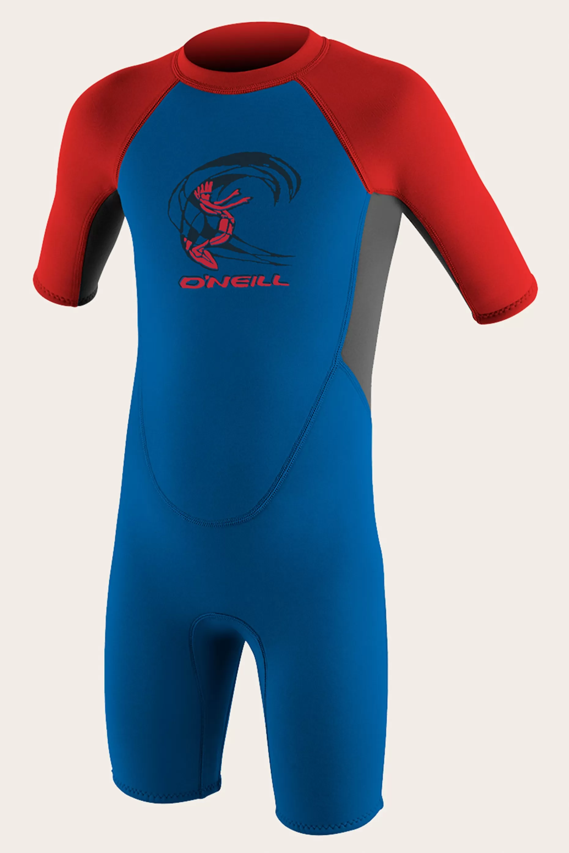 O’Neill TODDLER REACTOR-2 2MM BACK ZIP S/S SPRING WETSUIT^Women/Kids/BOY Spring Suit | Spring Suits