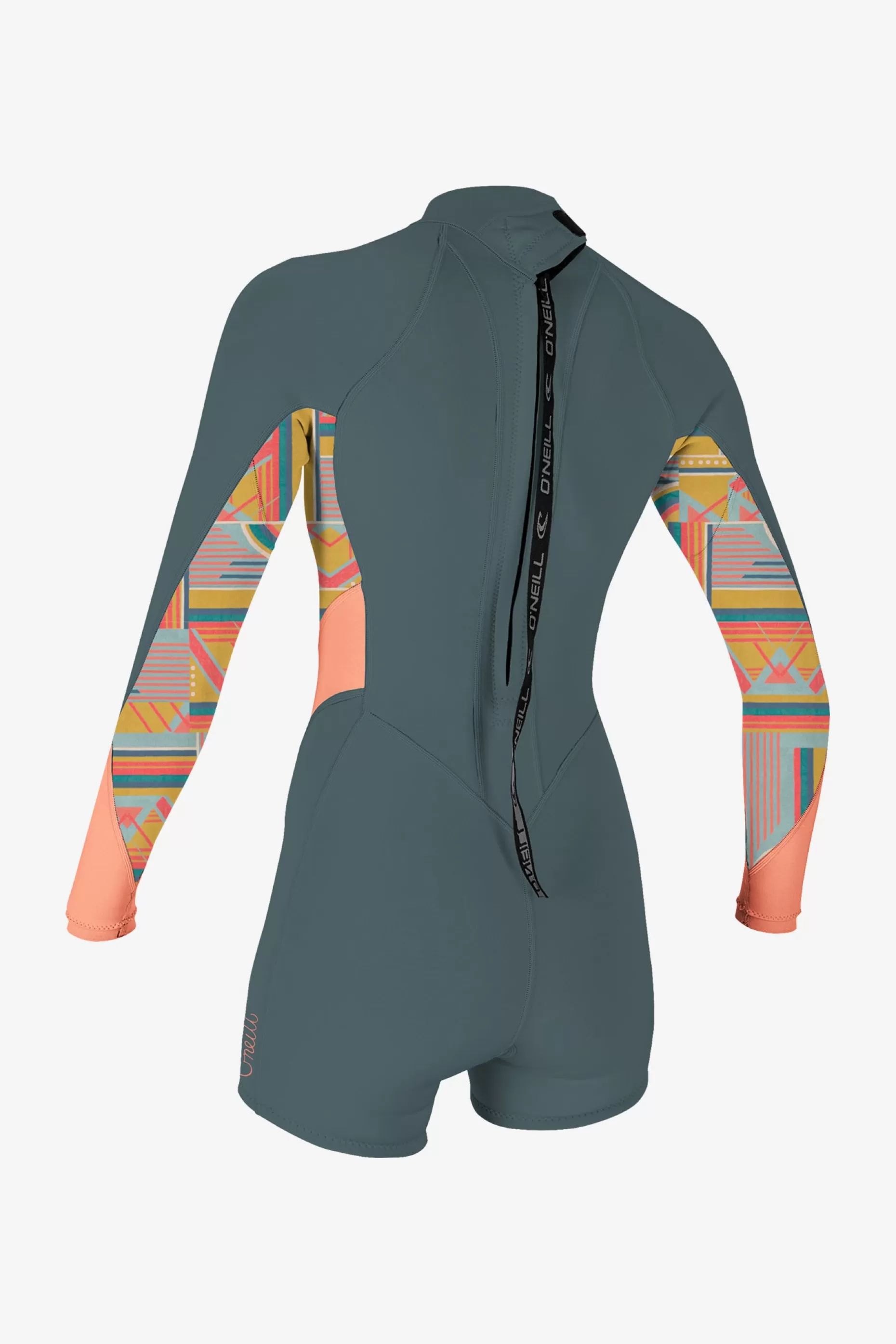 O’Neill WOMEN'S BAHIA 2MM BACK ZIP L/S SPRING WETSUIT^Women Spring Suits