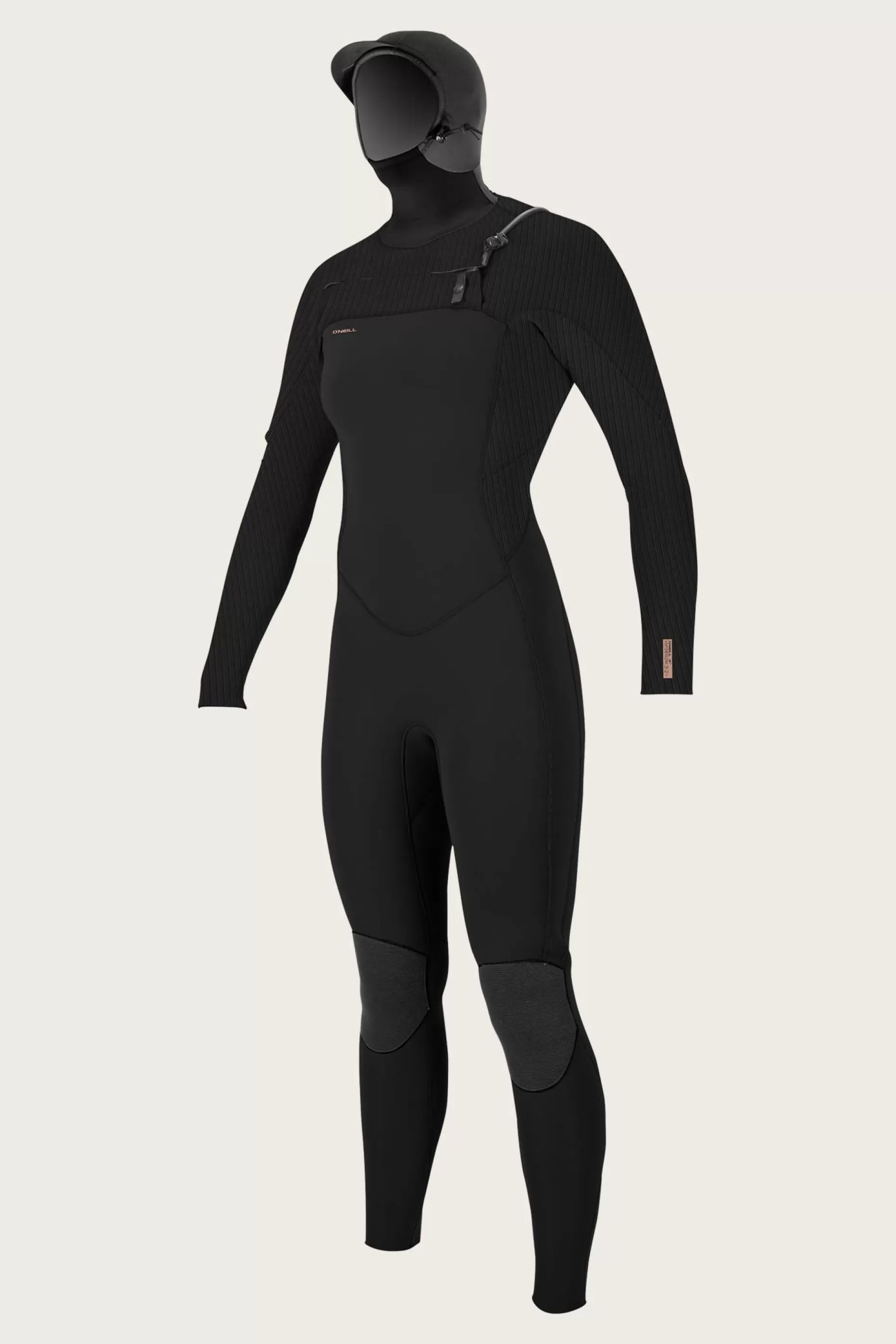 O’Neill WOMEN'S HYPERFREAK 5/4MM CHEST ZIP FULL WETSUIT W/ HOOD^Women Full Suits