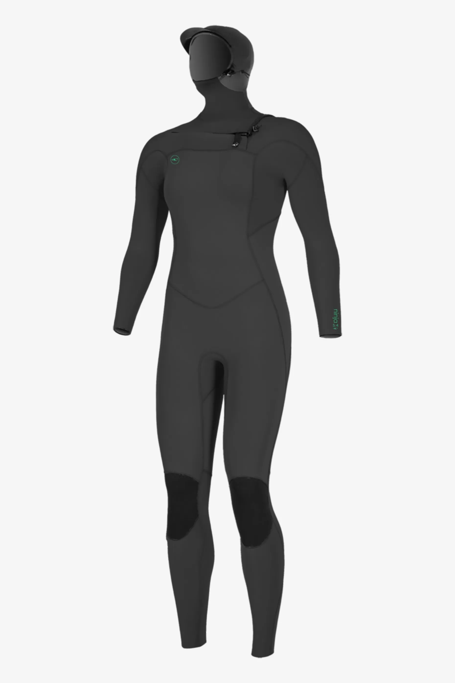 O’Neill WOMEN'S NINJA 5/4MM CHEST ZIP FULL WETSUIT W/ HOOD^Women Full Suits