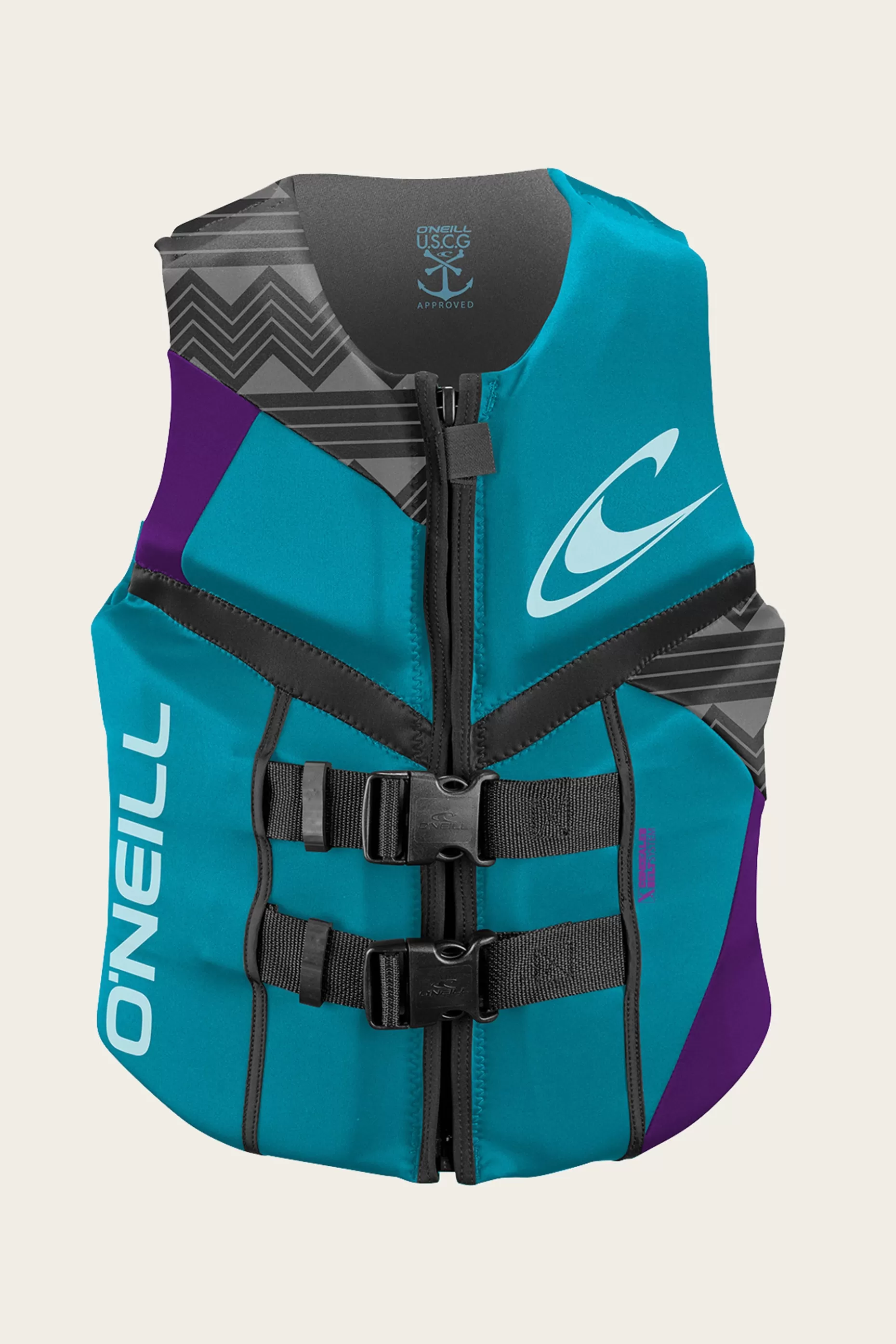 O’Neill WOMEN'S REACTOR USCG VEST^Women Wake-Waterski Vests